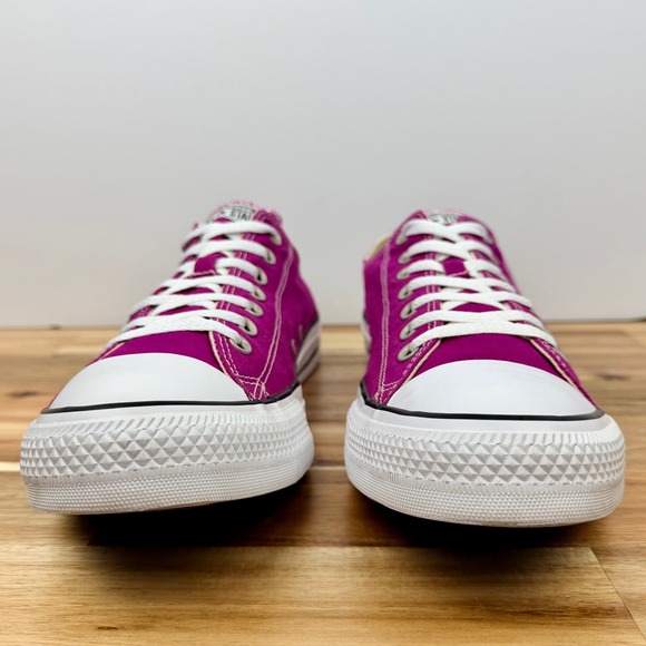 Converse Chuck Taylor All Star Low Top Fuchsia Pink Mens 13 Womens 15 - Picture 3 of 9